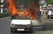 In ’fake protest’, Raj Thackeray’s men bought car just to set it on fire